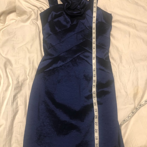 Juniors sz 2 blue dress - Picture 5 of 6